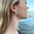 Chunky Kreolen aus 925er Silber – Runde, leichte Hoops für Damen, klassischer Schmuck.