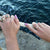 Delicate mother-of-pearl ring